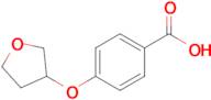 4-(Oxolan-3-yloxy)benzoic acid