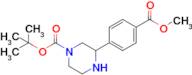 Tert-butyl 3-[4-(methoxycarbonyl)phenyl]piperazine-1-carboxylate
