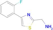 [4-(2-fluorophenyl)-1,3-thiazol-2-yl]methanamine