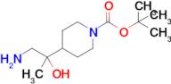 Tert-butyl 4-(1-amino-2-hydroxypropan-2-yl)piperidine-1-carboxylate