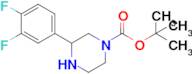 Tert-butyl 3-(3,4-difluorophenyl)piperazine-1-carboxylate