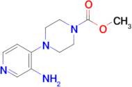 Methyl 4-(3-aminopyridin-4-yl)piperazine-1-carboxylate