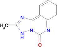 2-methyl-3H,5H-[1,2,4]triazolo[1,5-c]quinazolin-5-one