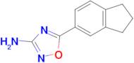 5-(2,3-Dihydro-1h-inden-5-yl)-1,2,4-oxadiazol-3-amine