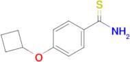 4-Cyclobutoxybenzene-1-carbothioamide