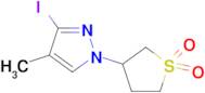 3-(3-Iodo-4-methyl-1h-pyrazol-1-yl)-1lambda6-thiolane-1,1-dione