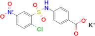 Potassium 4-(2-chloro-5-nitrobenzenesulfonamido)benzoate