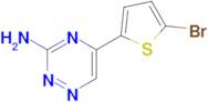 5-(5-Bromothiophen-2-yl)-1,2,4-triazin-3-amine
