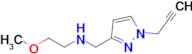 (2-Methoxyethyl)({[1-(prop-2-yn-1-yl)-1h-pyrazol-3-yl]methyl})amine