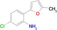 5-Chloro-2-(5-methylfuran-2-yl)aniline