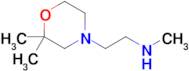 [2-(2,2-dimethylmorpholin-4-yl)ethyl](methyl)amine