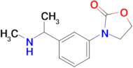 3-{3-[1-(methylamino)ethyl]phenyl}-1,3-oxazolidin-2-one