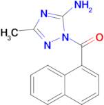 3-Methyl-1-(naphthalene-1-carbonyl)-1h-1,2,4-triazol-5-amine