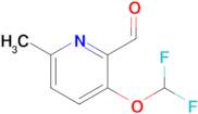 3-(Difluoromethoxy)-6-methylpyridine-2-carbaldehyde