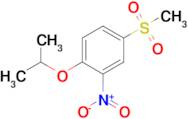 4-Methanesulfonyl-2-nitro-1-(propan-2-yloxy)benzene