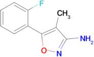 5-(2-Fluorophenyl)-4-methyl-1,2-oxazol-3-amine