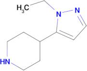 4-(1-Ethyl-1h-pyrazol-5-yl)piperidine