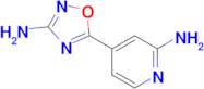 4-(3-Amino-1,2,4-oxadiazol-5-yl)pyridin-2-amine