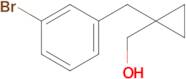 {1-[(3-bromophenyl)methyl]cyclopropyl}methanol