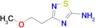 3-(2-Methoxyethyl)-1,2,4-thiadiazol-5-amine