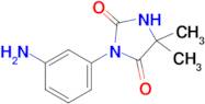 3-(3-Aminophenyl)-5,5-dimethylimidazolidine-2,4-dione