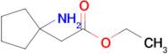 Ethyl 2-(1-aminocyclopentyl)acetate