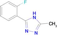 3-(2-fluorophenyl)-5-methyl-4H-1,2,4-triazole