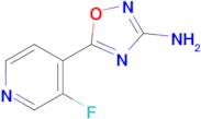 5-(3-Fluoropyridin-4-yl)-1,2,4-oxadiazol-3-amine