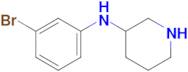 n-(3-Bromophenyl)piperidin-3-amine