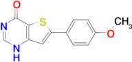 6-(4-methoxyphenyl)-1H,4H-thieno[3,2-d]pyrimidin-4-one