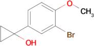 1-(3-Bromo-4-methoxyphenyl)cyclopropan-1-ol