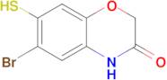 6-Bromo-7-sulfanyl-3,4-dihydro-2h-1,4-benzoxazin-3-one