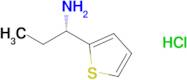 (1s)-1-(Thiophen-2-yl)propan-1-amine hydrochloride