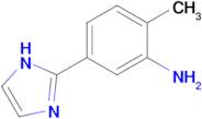 5-(1h-Imidazol-2-yl)-2-methylaniline