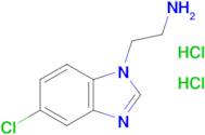 5-chloro-1H-Benzimidazole-1-ethanamine hydrochloride (1:2)