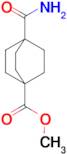 Methyl 4-carbamoylbicyclo[2.2.2]octane-1-carboxylate