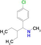 [1-(4-chlorophenyl)-2-ethylbutyl](methyl)amine