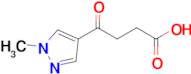 4-(1-Methyl-1h-pyrazol-4-yl)-4-oxobutanoic acid