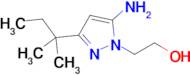 5-Amino-3-(1,1-dimethylpropyl)-1H-pyrazole-1-ethanol