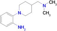 2-{4-[(dimethylamino)methyl]piperidin-1-yl}aniline