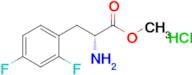 Methyl (2r)-2-amino-3-(2,4-difluorophenyl)propanoate hydrochloride