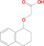 2-(1,2,3,4-Tetrahydronaphthalen-1-yloxy)acetic acid
