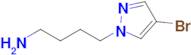 4-(4-Bromo-1h-pyrazol-1-yl)butan-1-amine