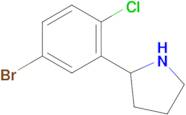 2-(5-Bromo-2-chlorophenyl)pyrrolidine