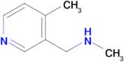 Methyl[(4-methylpyridin-3-yl)methyl]amine