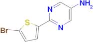 2-(5-Bromothiophen-2-yl)pyrimidin-5-amine