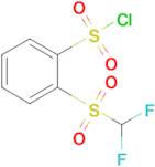 2-Difluoromethanesulfonylbenzene-1-sulfonyl chloride