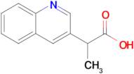 2-(Quinolin-3-yl)propanoic acid