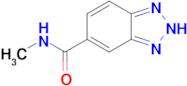 N-methyl-2H-1,2,3-benzotriazole-5-carboxamide