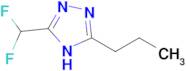 3-(difluoromethyl)-5-propyl-4H-1,2,4-triazole